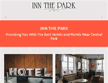 Tablet Screenshot of innthepark.com